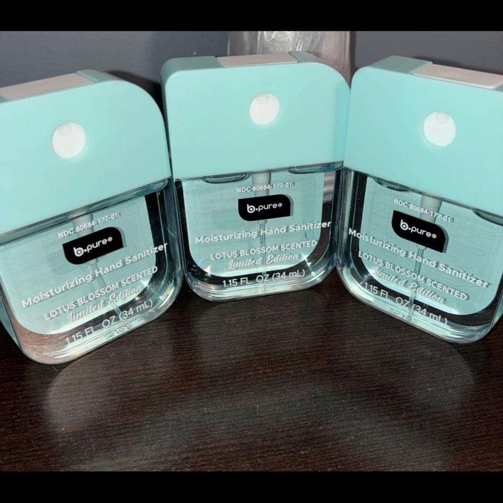 b·pure Moisturizing Hand Sanitizer - Lotus Blossom Scent (3 Pack)
